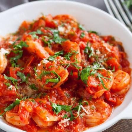 Red Shrimp Tagine