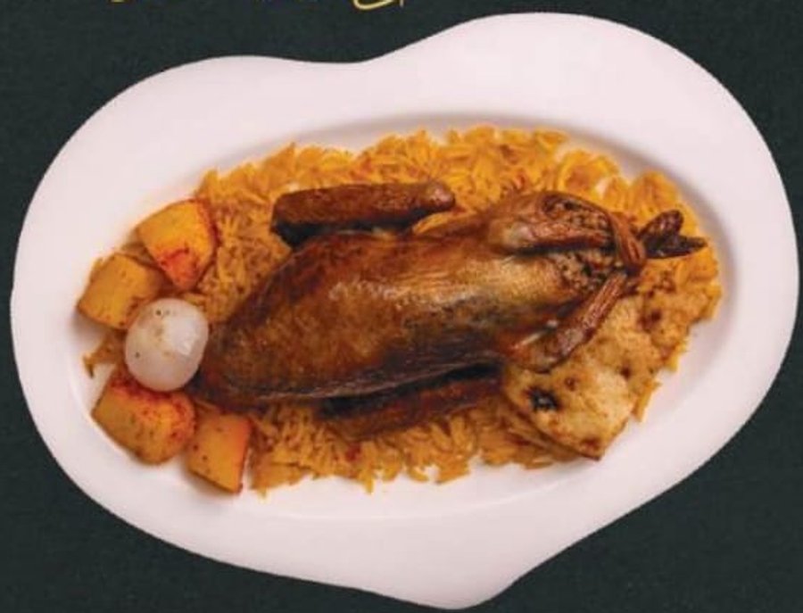 Rice-Stuffed Pigeon with Soup